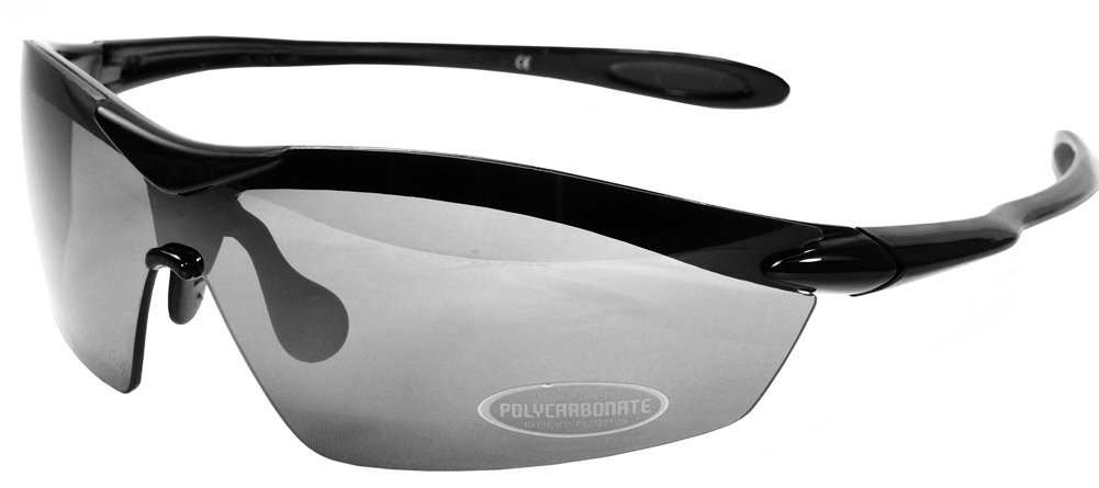 RayZor Uv400 White Sports Wrap Sunglasses Vented Green Mirrored Lens RRP£49 220 